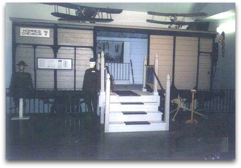 The Vermont Military Museum emphasizes the veteran's connection to the old French boxcar